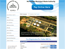 Tablet Screenshot of norristownsewer.org